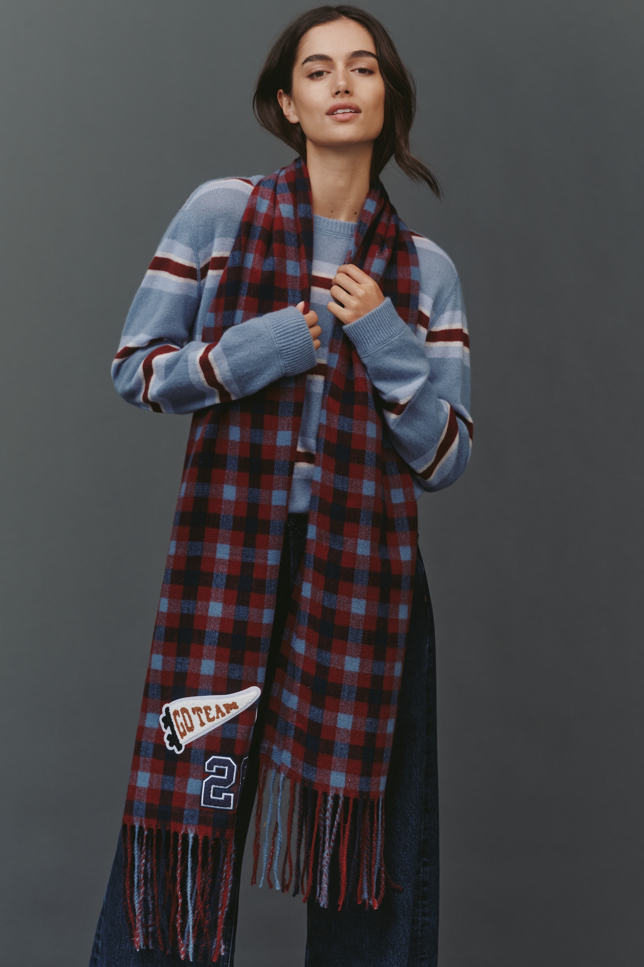 Daily Practice Heritage Patch Game Day Scarf