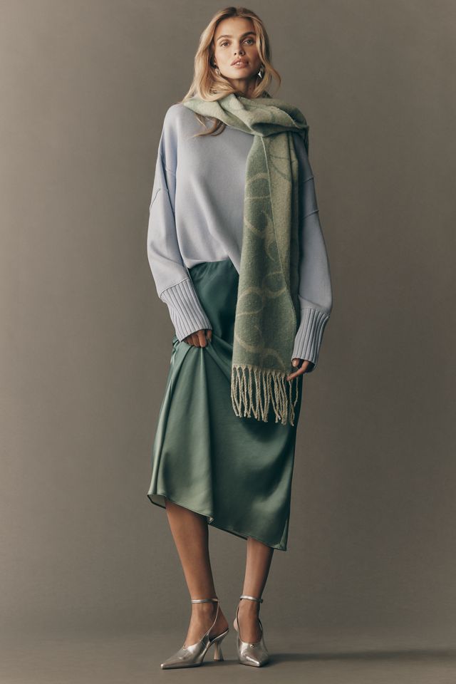 Maeve Brushed Fringe Scarf #1