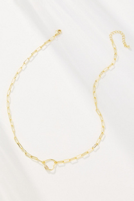 Uncommon James Locked Heart Necklace In Gold