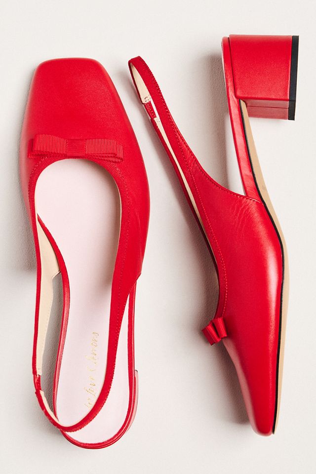 For Love & Lemons Josie Slingback Mule Heels #1