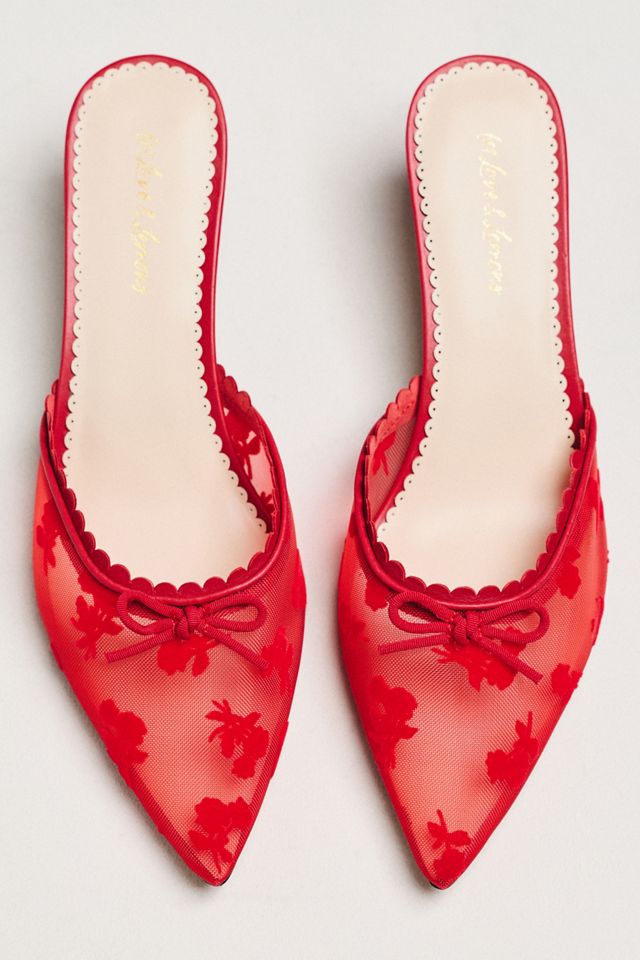 For Love & Lemons Sylvie Mule Heels #1