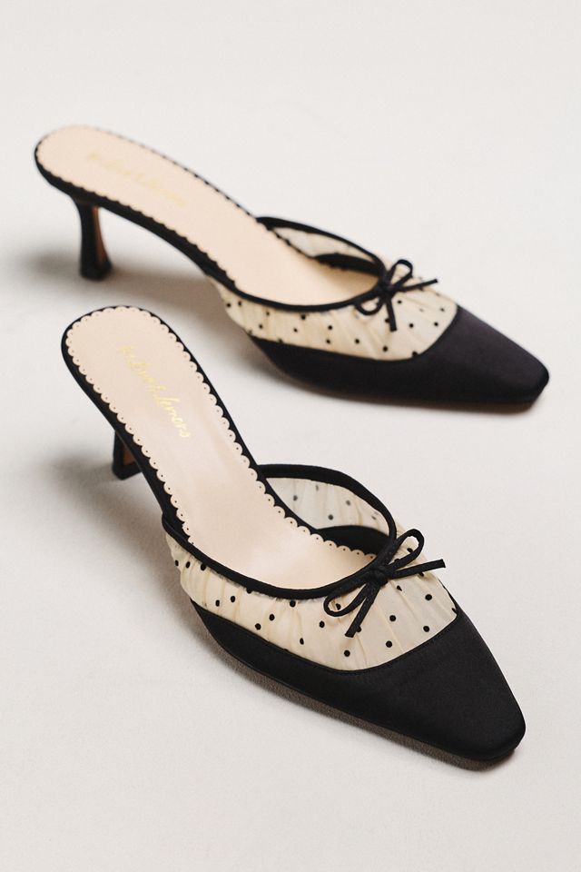 For Love & Lemons Lili Mule Heels #1