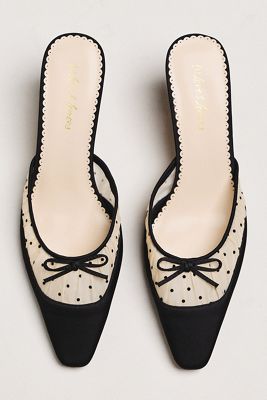 For Love & Lemons Lili Mule Heels