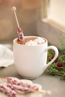 Peppermint Cocoa Stirring Sticks