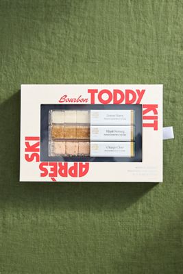 Apres Ski Bourbon Toddy Cocktail Sugar Cubes