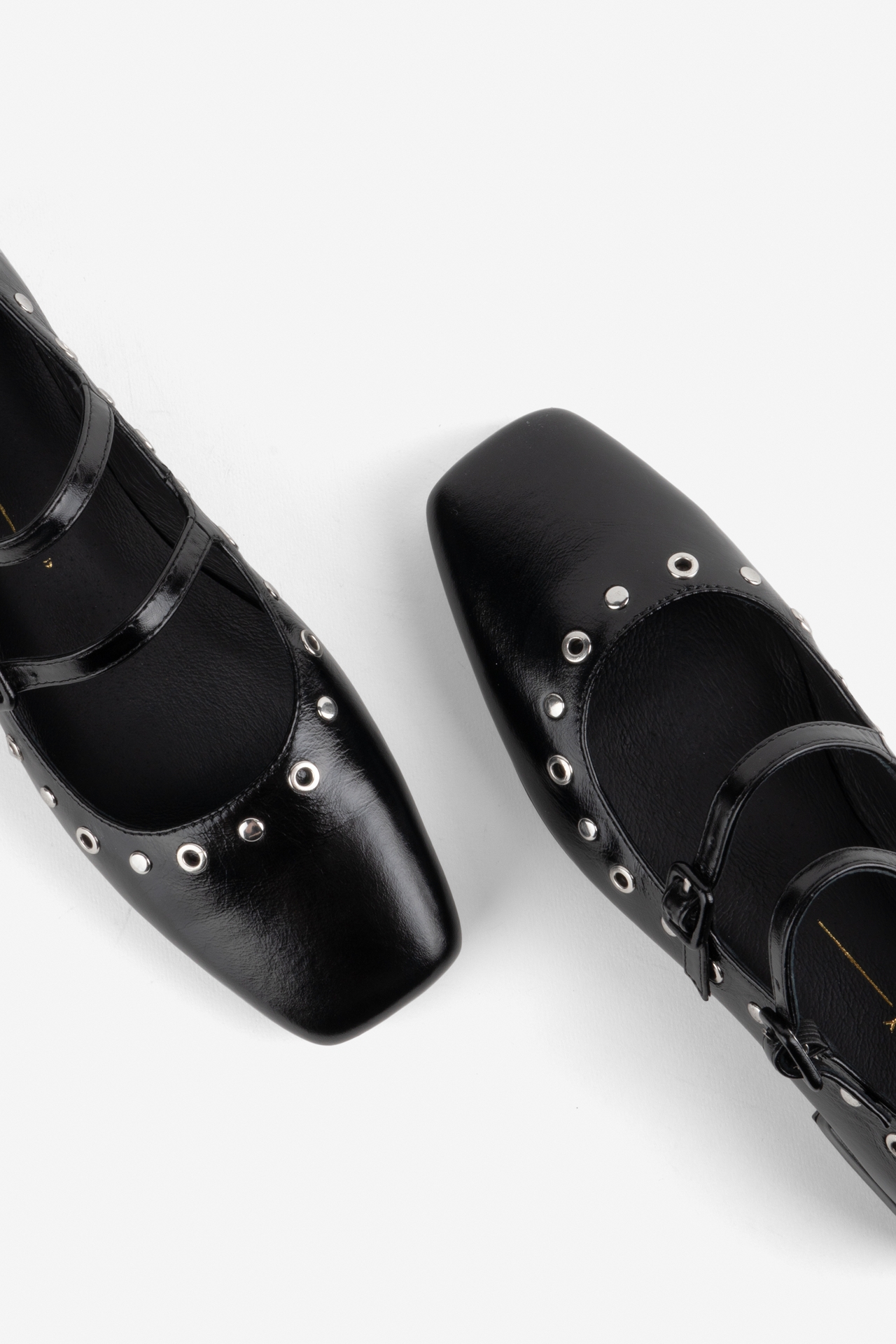 Intentionally Blank Venezuela Double-Strap Mary Jane Flats