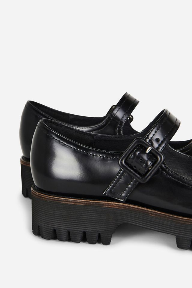 Intentionally Blank Veronica Lug Sole Mary Jane Flats #2
