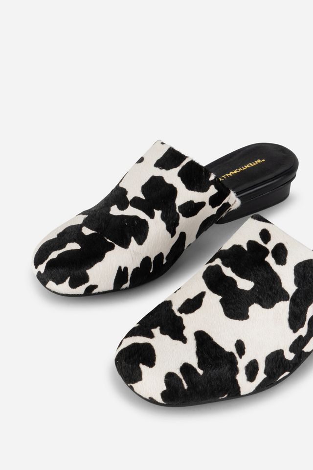 Intentionally Blank Touch Cowhide Slip-On Flats #1