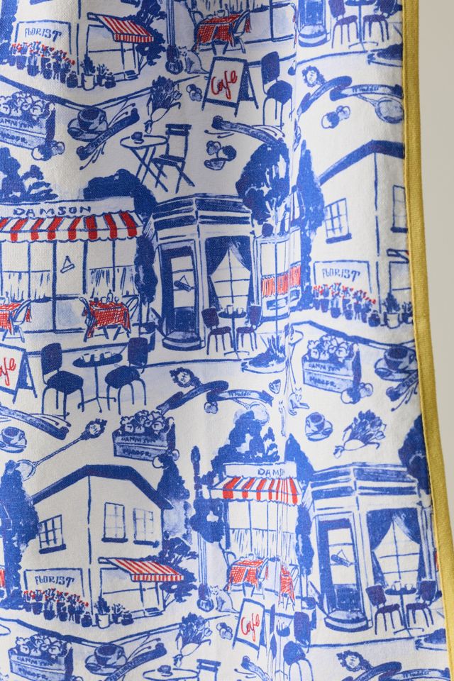 Damson Madder House Dish Towel #2