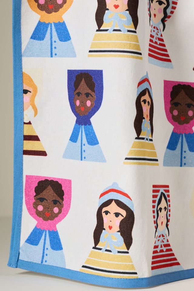 Damson Madder Doll Tea Towel | Anthropologie UK