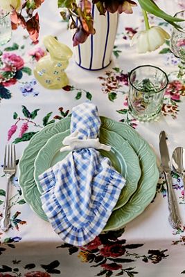 Brynn Gingham Napkins, Set of 2