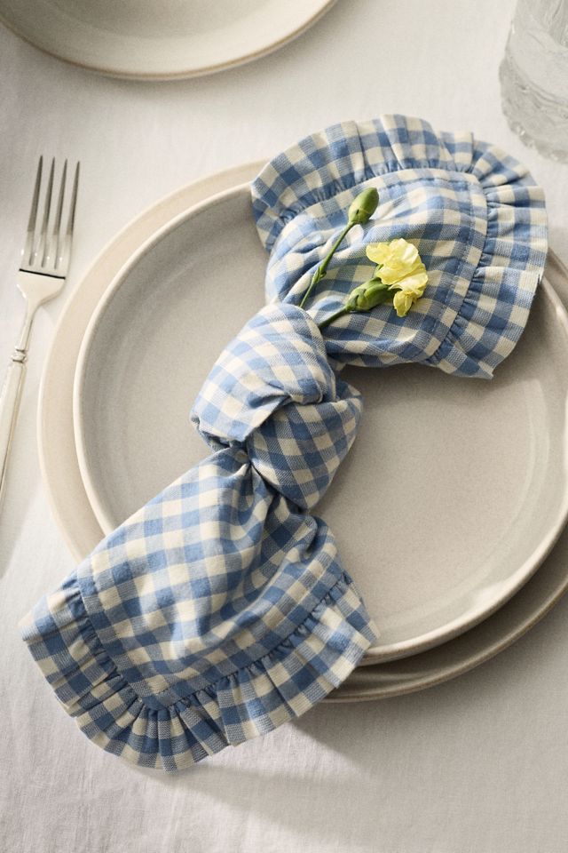Brynn Gingham Napkins, Set of 2 #1