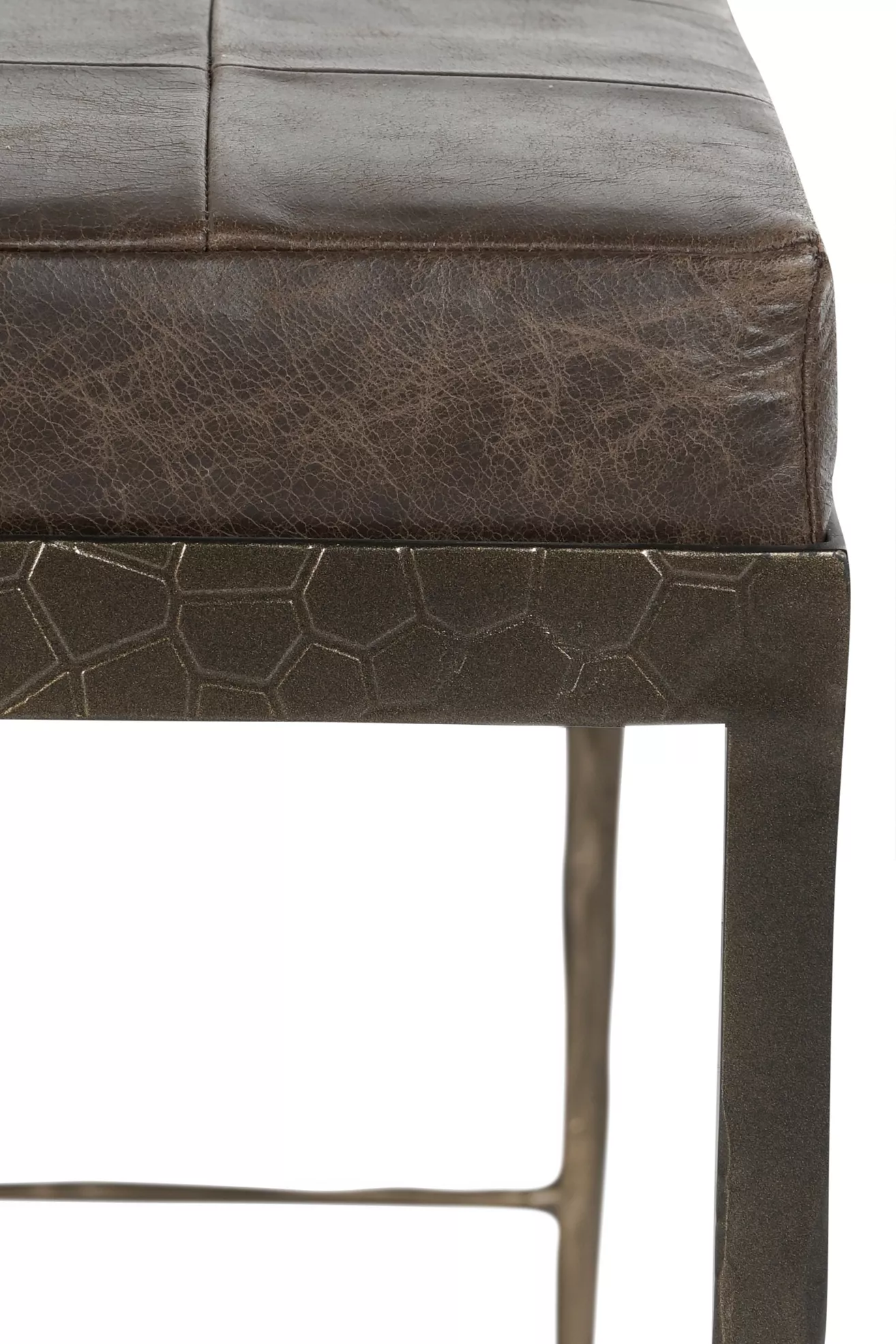 Malo Leather Bench - thumbnail 9