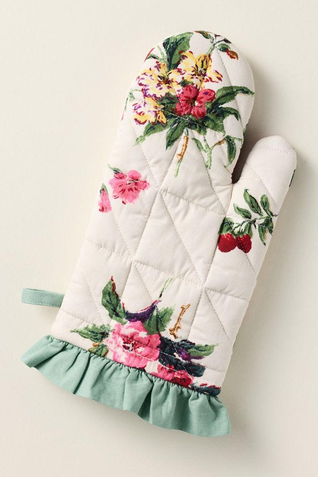 Camille Cotton Oven Mitt #1