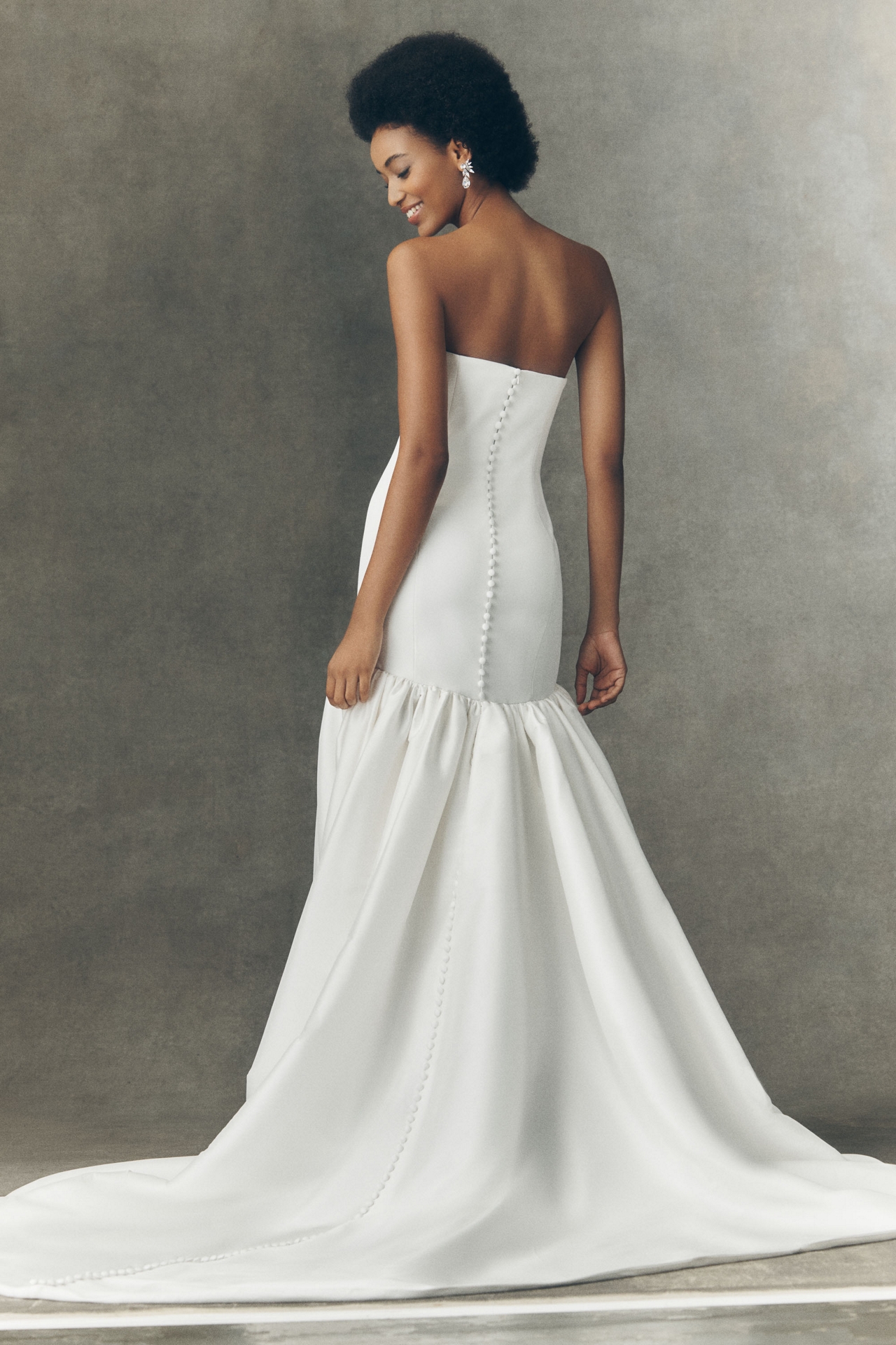 Jenny by Yoo Sienna Strapless Drop-Waist Wedding Gown