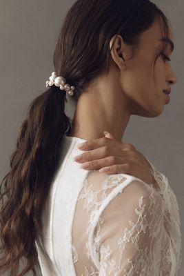 Lelet NY Allison Pearl Pony Cuff Hair Tie