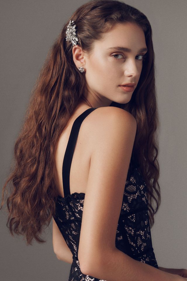 Lelet NY Valerie Crystal Barrette #1