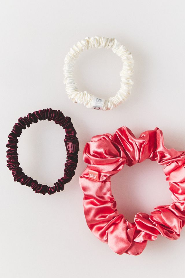 Slip Sweetheart Silk Scrunchie Cracker Set #1
