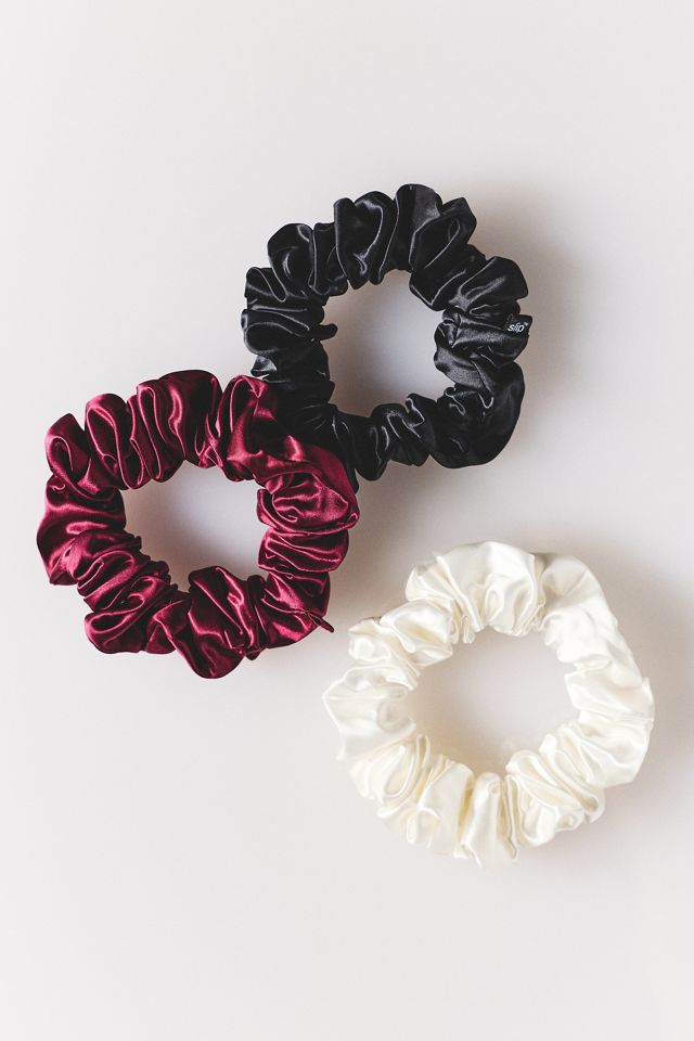 Slip Sugar Plum Silk Scrunchie Cracker Set #1