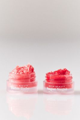 NCLA Beauty Peppermint Swirl Lip Scrub & Lip Balm Set