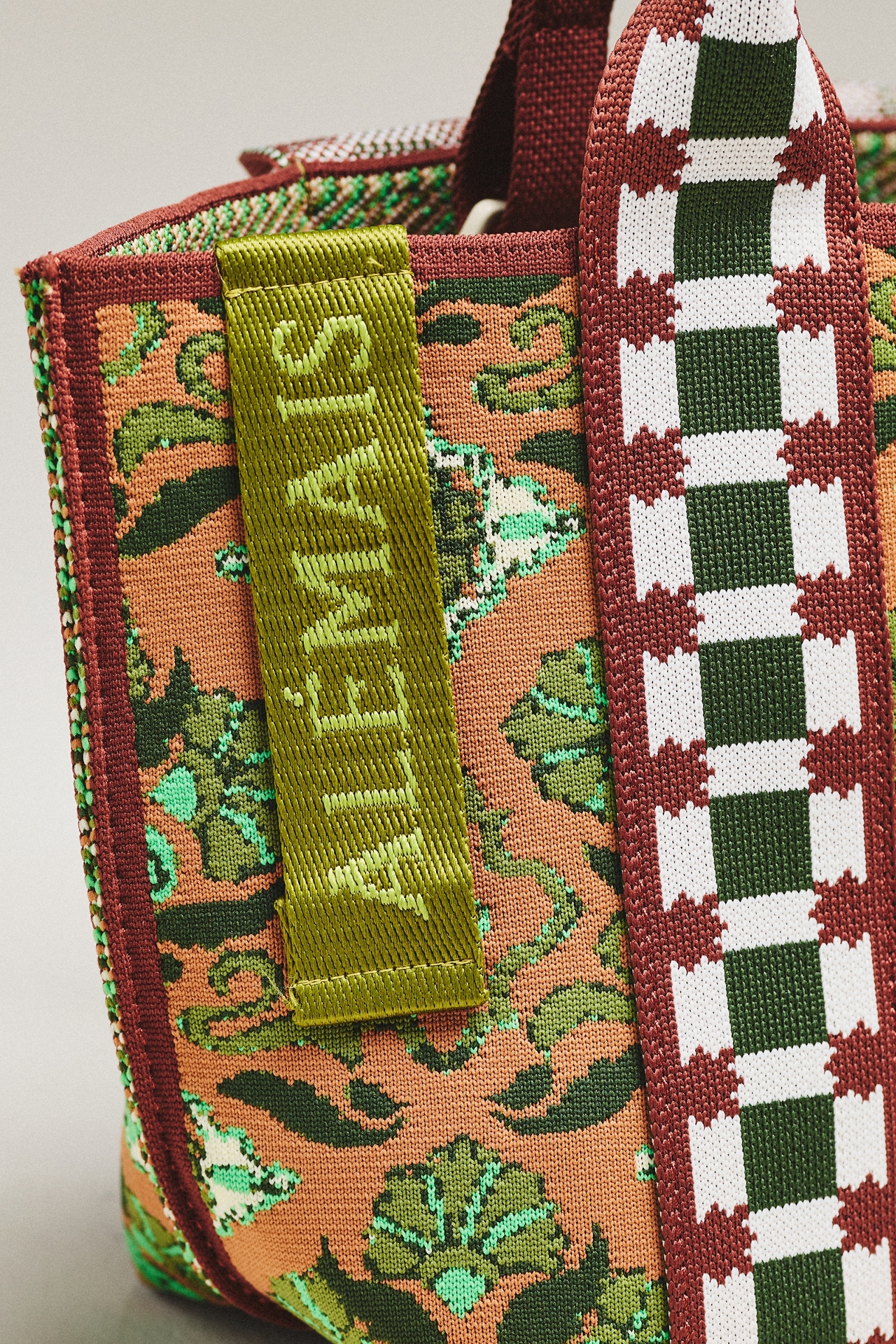 ALÉMAIS Cece Jacquard Mini Tote