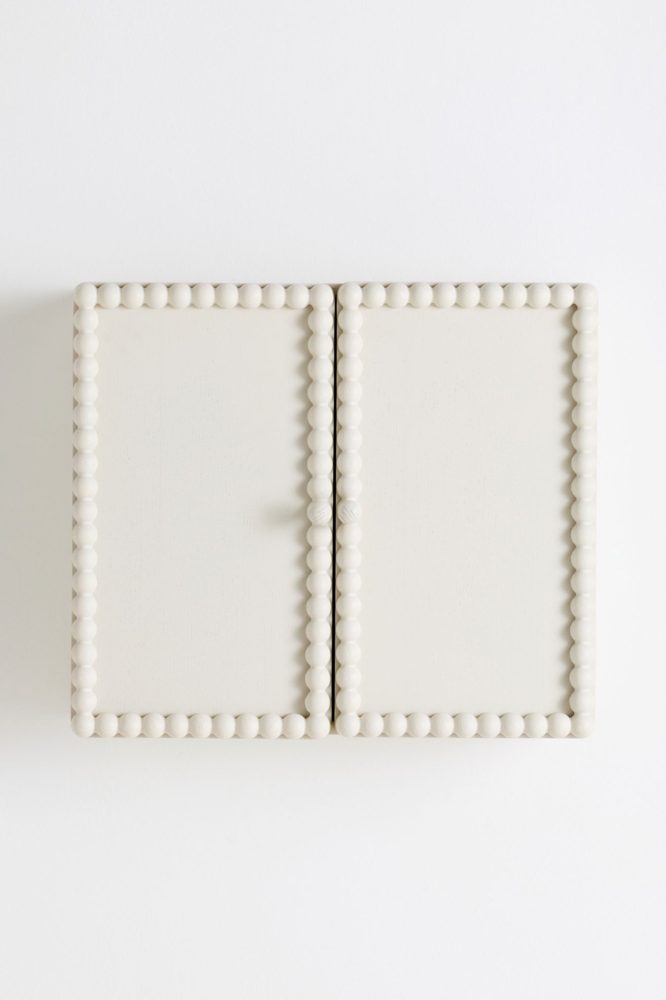 Pippa Wood Wall Cabinet - White, One Size