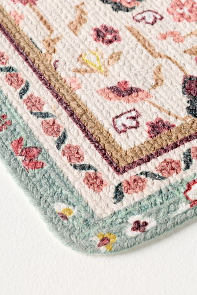 Parcie Printed Cotton Bath Mat #1
