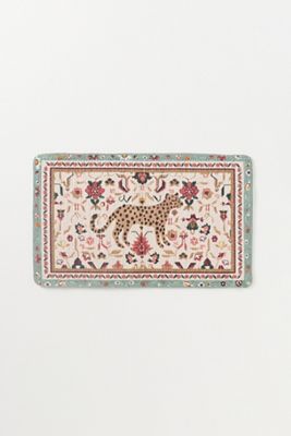 Parcie Printed Cotton Bath Mat