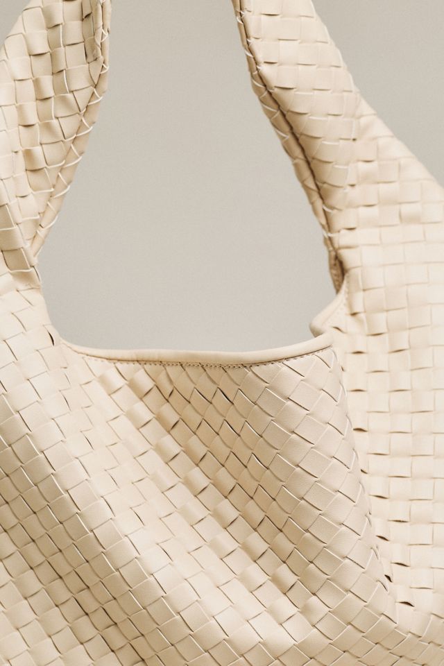 Calla Oversized Woven Shoulder Bag #2