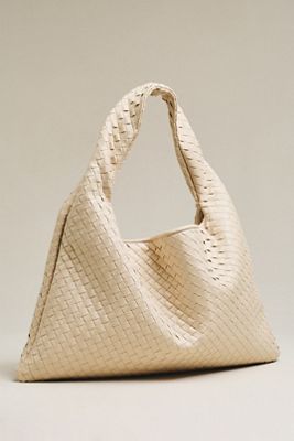 Calla Oversized Woven Shoulder Bag