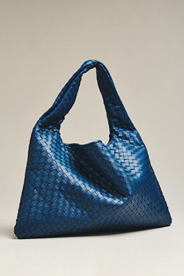 Calla Oversized Woven Shoulder Bag