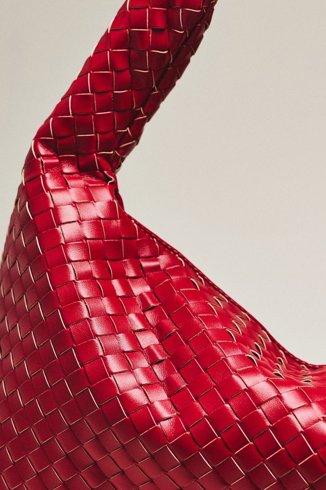 Calla Oversized Woven Shoulder Bag #2