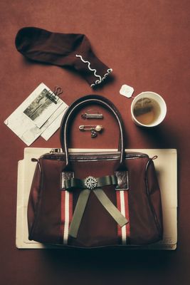 Daily Practice Mesh Stripe Tote Bag