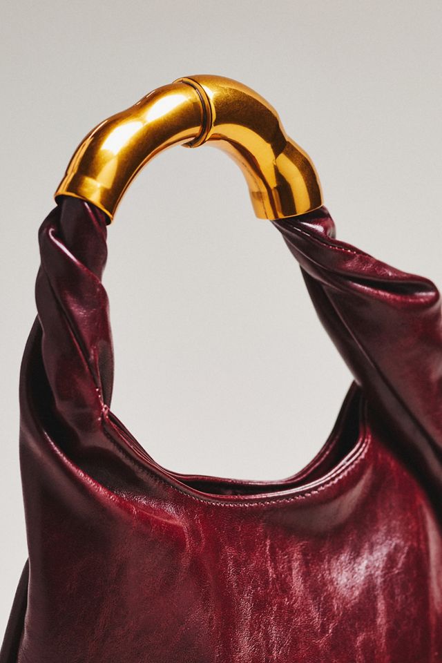 By Anthropologie Vegan Leather Gilded Shoulder Bag #2