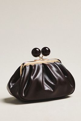 Shiny Textured Kiss-Lock Bauble Coin Purse