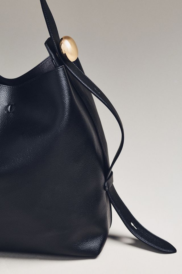 Slouchy Faux Leather Tote #2