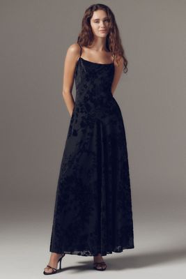Mare Mare Emmy Burnout Velvet Maxi Dress