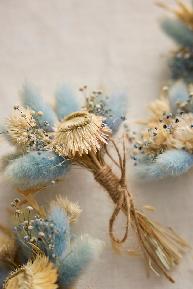 Mini Dried Bouquets, Set of 8 #1
