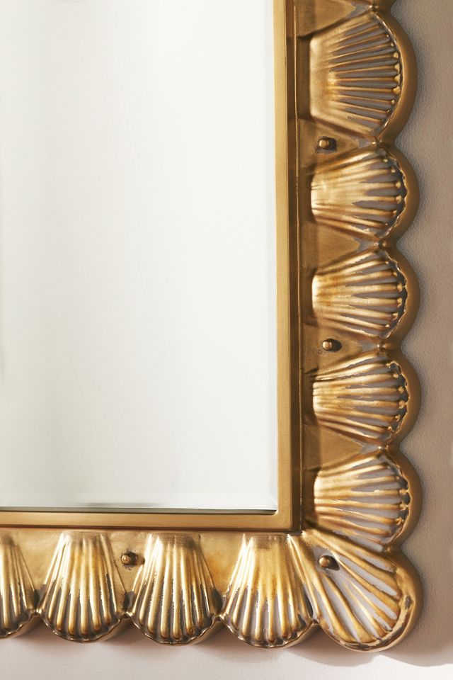 Florencia Scalloped Wall Mirror #1