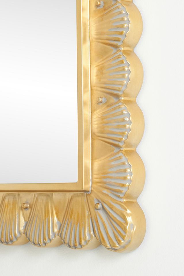 Florencia Scalloped Wall Mirror #3