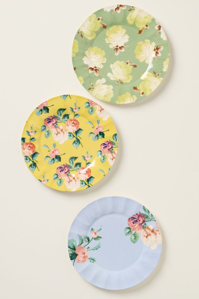 Maeve Steingut-Dessert-Teller mit Chintzware-Muster #2