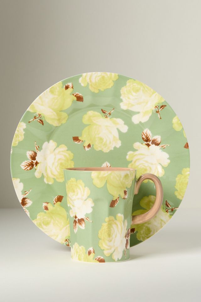Maeve Chintzware Stoneware Dessert Plate #3