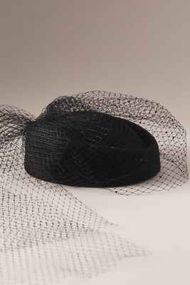 Twigs & Honey Pillbox Birdcage Hat
