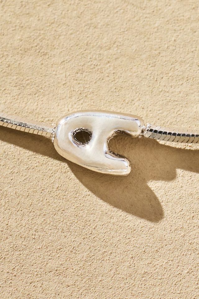 Barely There Bubble Monogram Necklace #2