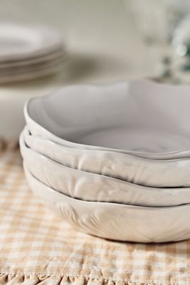 Hera Stoneware Pasta Bowls, Set of 4