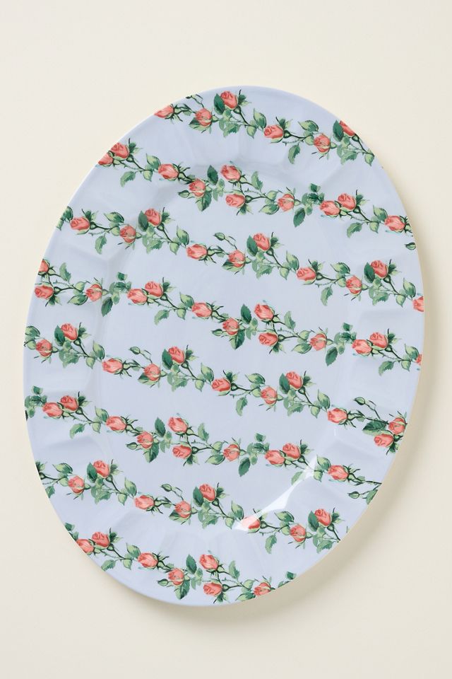 Chintzware Stoneware Platter | AnthroHome