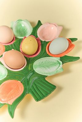 Louise Stoneware Deviled Egg Platter