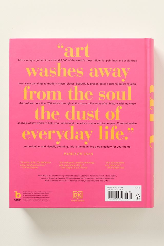 Art: The Definitive Visual Guide Hardcover Book #3