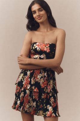 strapless open back dress Love Dress