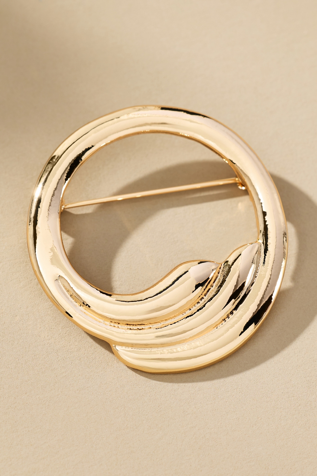 Open Circular Brooch